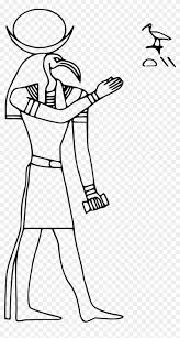 Unique art hand carved egyptian god seth statue 9'' h home decoration deeegypt 4.5 out of 5 stars (1,383) $ 69.00. Thot Png Png Download Thoth Egyptian God Drawing Clipart 5524742 Pikpng