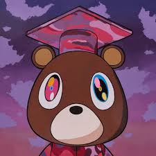 This collection presents the theme of kanye west graduation. Artxassociation G R A D U A T I O N Kanye Bear Print
