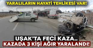 Maybe you would like to learn more about one of these? Usak Ta Feci Kaza 3 Kisi Agir Yaralandi Egeyon Haber