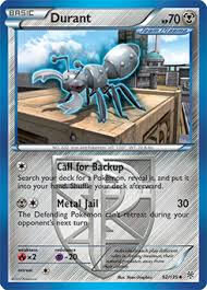 Durant Pokedex It has sharp pincers on its mouth, long gray antennae, and six black legs. durant pokedex