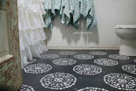 Ceramic tiles are a staple of many homes. Hate Your Tile Floors Paint Them Lolly Jane