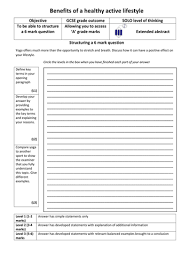 6 Mark Question Frameworks Edexcel This Or That Questions Gcse Pe Gcse Grades