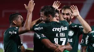 El festejo de felipe melo. River Plate 0 3 Palmeiras Brazilian Outfit Close In On Final After Stunning First Leg Win