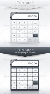 Calculator For Everything To Calculate Postcard Template Business Brochure Corporate Flyer