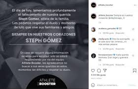 Steph gómez era bióloga y deportista / foto: 0pny42orcmgwum