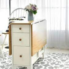 Meja Makan Lipat Uk 121 X 80 X 73cm Material Kayu Mahoni 2jt Mejamakan Furniturshabbychic Desain Interior Modern Interior Modern Desain Interior