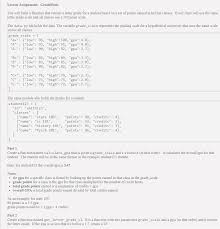 Looking at that average is significantly easier for the adcoms than looking through your entire transcript grade by grade. Solved Lesson Assignment Gradebook You Will Build A Func Chegg Com