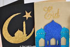 Learn how to make handmade eid cards. Diy Cards