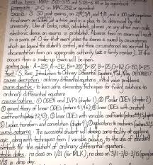 Writing fonts include both printing and cursive styles and is less artistic than formal calligraphy. This Handwritten Differential Equations Syllabus Handwriting