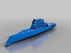 For more details go to edit properties. Uss Zumwalt Model Stlfinder