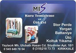 Mis Kurutemizleme Kirikkale Kirikkale