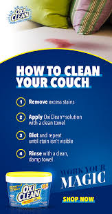 How To Clean Your Couch With Oxiclean In 2020 Homemade Cleaning Solutions Household Cleaning Tips Cleaning Techniques