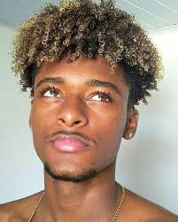 Getting curls for african american (black) and white male. Curly Hair Men Men Hair Color Curly Hair Styles