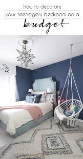 Decorating a teenage bedroom may be rather tricky: How To Decorate Your Teenagers Bedroom On A Budget Room Design Bedroom Room Inspiration Bedroom Girl Bedroom Decor