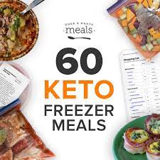 60 Keto Freezer Meals Low Carb Freezer Meals Workout Food Keto Meal Prep