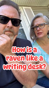 I don't know. How IS a raven like a writing desk? #fblifestyle