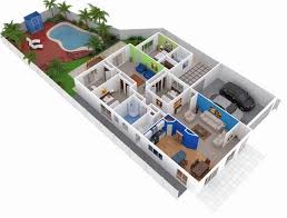 3d Home Floor Plans 15 Fantastic Visual Model House Floor Plans House Plans Modern Floor Plans