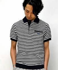 ships casual lacoste ships別注 70 s ポケット ボーダー ポロシャツ ポロシャツ ポロシャツ カジュアル 別注