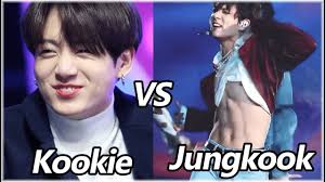 As adjectives the difference between kookie and rookie. Kookie Vs Jungkook Youtube