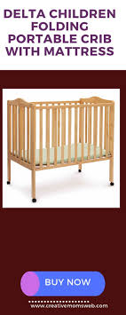 Delta Kinder Falten Tragbare Krippe Mit Matratze Portable Crib Small Space Baby Baby Cribs