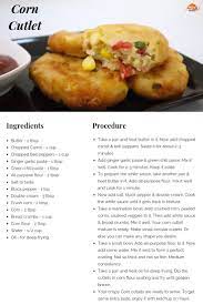 Easy Corn Cutlet Tastedrecipes Recipe Recipes Cooking Recipes Desserts Indian Food Recipes