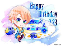 happy birthday 02 23 masunaga kazuna just today would you allow me to be unreasonable fufu just kidding it was a jok projects anime happy 2nd birthday