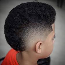 These are few hairstyles that older boys can choose for their curly hair. 33 Best Mohawk Fade Haircuts