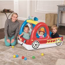 Buy Fisher Price Fire Truck Inflatable Ball Pit Age 2 Online In Turkey 768463510