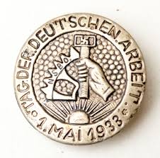 1935 tag der arbeit commemorative badge. Tag Der Deutschen Arbeit 1 Mai 1933 Nsbo