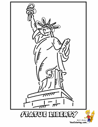 The statue of liberty, located at new york harbor, liberty island in manhattan, stands 151 ft and 1 … Rugged Usa Coloring Pages America 30 Free 4th Of July Coloring