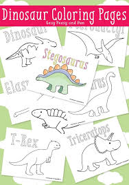 Dinosaur Coloring Pages Easy Peasy And Fun Dinosaur Coloring Pages Dinosaur Activities Dinosaur Birthday Party