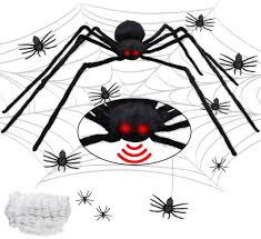 Fhzytg Halloween Spinne Deko Spinnennetz Dekoration Halloween Spinnen Kann Ein Gerausch Machen Halloween Deko Halloween Deko Spinne Halloween Deko Halloween
