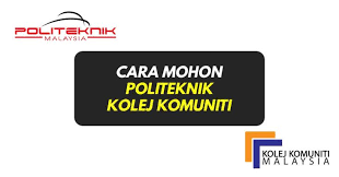 ©2018 bahagian ambilan dan pembangunan pelajar. Permohonan Politeknik Kolej Komuniti Sesi Akademik 2021 2022