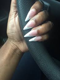 Light blue stiletto nails ❤ best stiletto nails designs, ideas and tips for you ❤ see more ideas on our blog!! 45 Glamorous Stiletto Nail Designs To Obsess Over Should You Get Them
