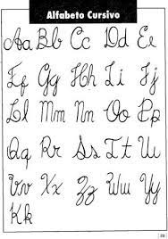 Letra Cursiva Para Imprimir Moldes Gratis Do Alfabeto