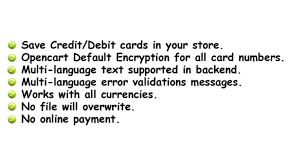 Learn about how credit cards works, and gain insights on how to manage your spending. Opencart Offline Credit Card Payment Method