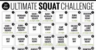 Whether you're training for a race, want to. Shape Magazine Ø¹ÙÙ ØªÙÙØªØ± This 30 Day Squat Challenge Will Totally Transform Your Booty Https T Co J3b24yamg7