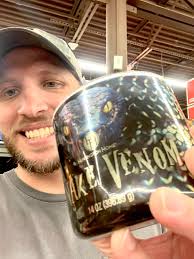 Man takes selfie with candles in store