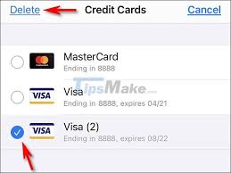 The first digit is different for each card network: How To View Saved Credit Card Numbers In Safari On Iphone Ipad