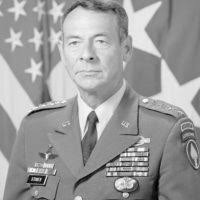 Col. Lance Raney, the outgoing commander of Raymond