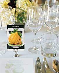 A Food Inspired Wedding At An Outdoor Restaurant In New York Unique Table Numbers Wedding Wedding Table Numbers Wedding Table Markers