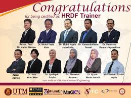 If you have any enquiries on this matter, refer to hrdf. Hrdf Certified Trainer