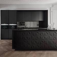 black kitchen decor