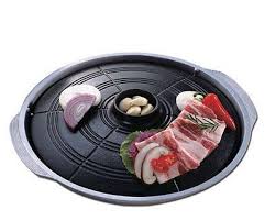 Barbecue Grill Pan Korean Bbq Stovetop Table Top Indoor Barbeque Tool Meat Chef Indoor Barbecue Grill Korean Bbq Grill Table Top Bbq