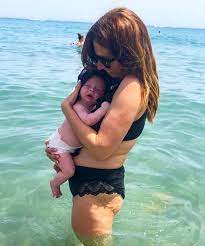 She finished in third place on the sixth series of the x fact. Bikini Clad Stacey Solomon Proud Of Her Post Pregnancy Body As She Cuddles Her Baby In Heart