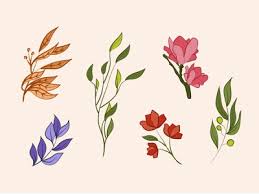 See more ideas about flower drawing, drawings, flower doodles. Floral Line Drawing Designs Themes Templates And Downloadable Graphic Elements On Dribbble