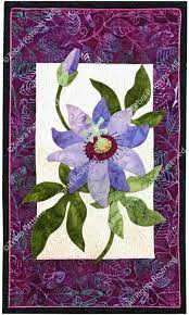 Passion Flower Flower Quilt Patterns Flower Quilts Applique Quilt Patterns