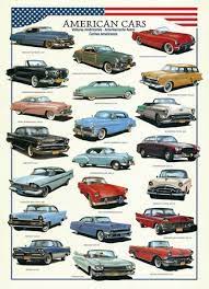 Eurographics American Cars Of The Fifties 6000 3870 Classic Cars Best Classic Cars Cars
