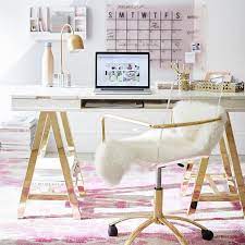 Customize It Project Desktop Metal Legs Home Office Decor Home Office Design Frame Desk I learned long ago that simple spray adhesive works great for.