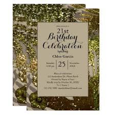 Glamorous Glitter Indian Florals Sparkle Beige Invitation Zazzle Com In 2020 Glam And Glitter Crystal Garden Floral